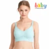 Mamaway Ultralight Anti-bacterial Seamless Maternity & Nursing Bra, Blue