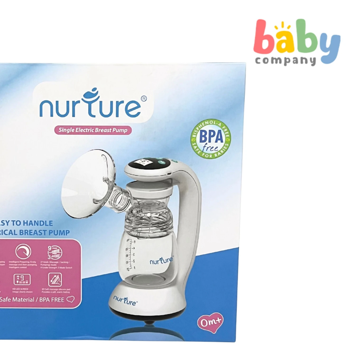 Nurture Single Electric Breast Pump 2 Nurture Single Electric Breast Pump - Image 2