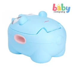 Mom & Baby Hippo Potty Trainer- Blue -VTech Shop 10100892 3