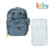 Baby Company Travel Backpack With Diaper Changing Pad - Blue