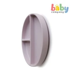 Mushie Silicone Suction Plate - Soft Lilac -VTech Shop 10323168 3