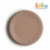 Mushie Silicone Suction Plate - Natural