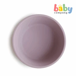 Mushie Silicone Suction Bowl - Soft Lilac