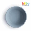Mushie Silicone Suction Bowl - Powder Blue
