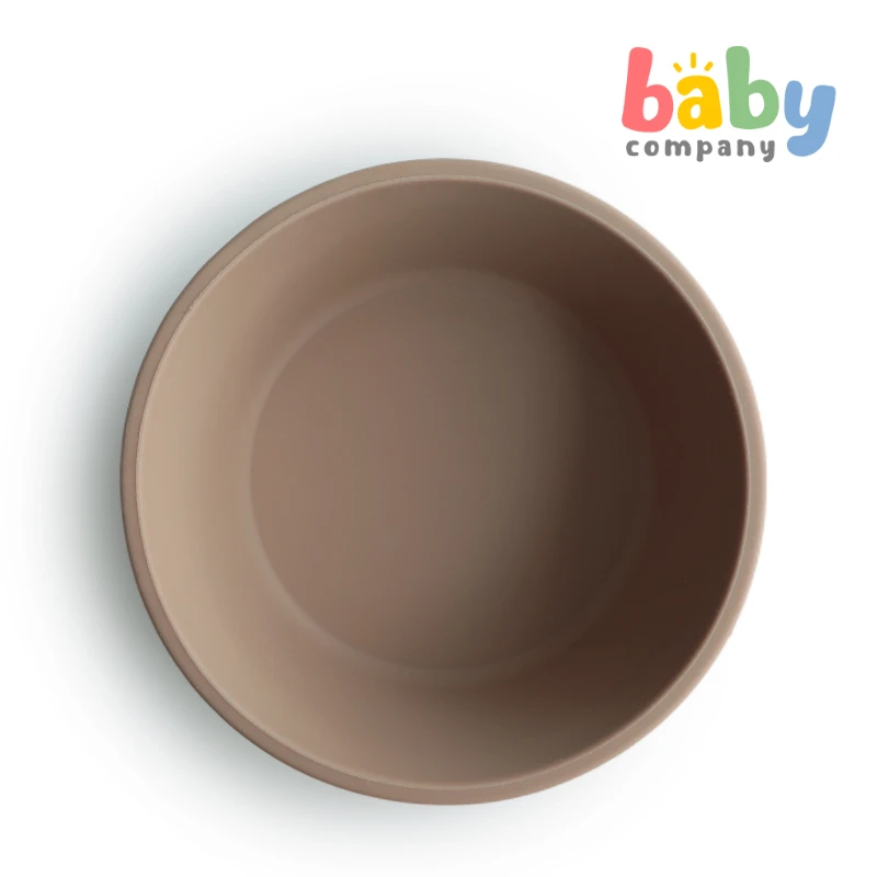 Mushie Silicone Suction Bowl - Natural 2 Mushie Silicone Suction Bowl - Natural - Image 2