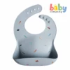 Mushie Silicone Bib - Retro Cars