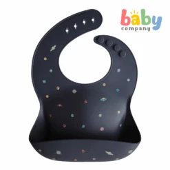Mushie Silicone Bib - Planets