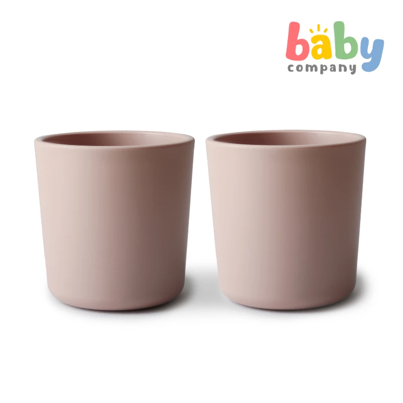 Mushie Cup 2-pack - Blush 2 Mushie Cup 2-pack - Blush - Image 2