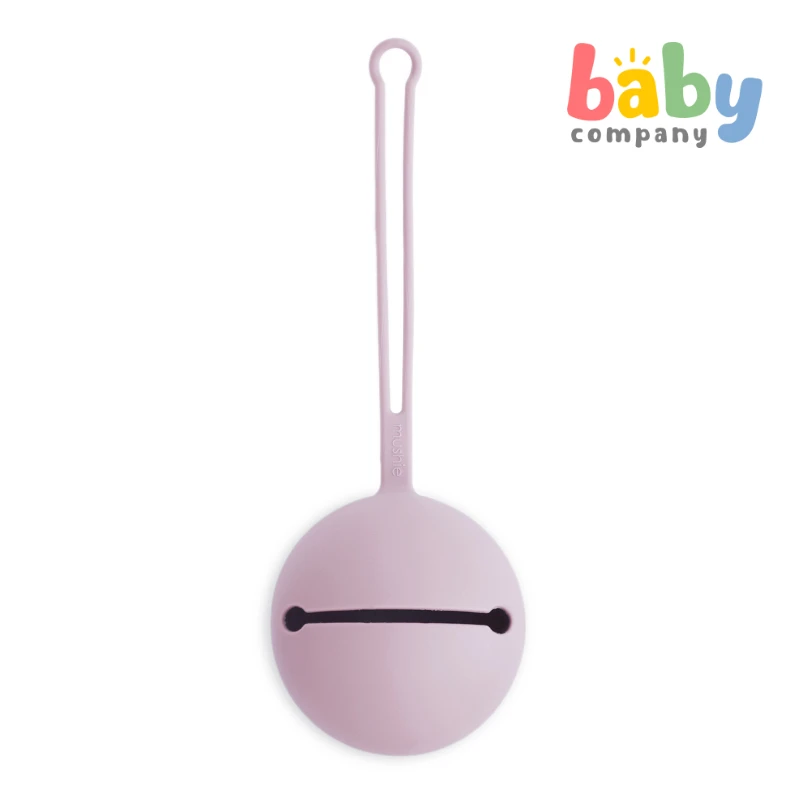 Mushie Pacifier Case - Soft Lilac 1 Mushie Pacifier Case - Soft Lilac