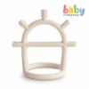 Mushie No Drop Teether-Sensory Shifting Sand