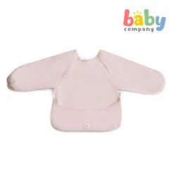Mushie Long Sleeve Bib - Blush