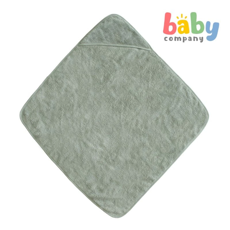 Mushie Hooded Towel - Moss 1 Mushie Hooded Towel - Moss