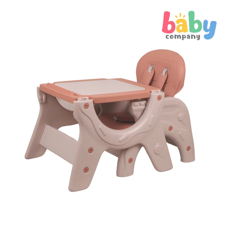 Baby Company Convertible Highchair - Terracotta 2 Baby Company Convertible Highchair - Terracotta - Image 2