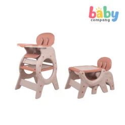 Baby Company Convertible Highchair - Terracotta 5 Baby Company Convertible Highchair - Terracotta -VTech Shop 10326310 3