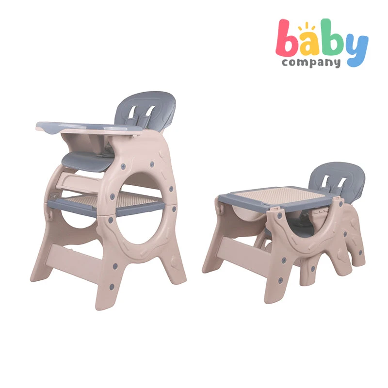 Baby Company Convertible Highchair - Dusty Blue 3 Baby Company Convertible Highchair - Dusty Blue - Image 3