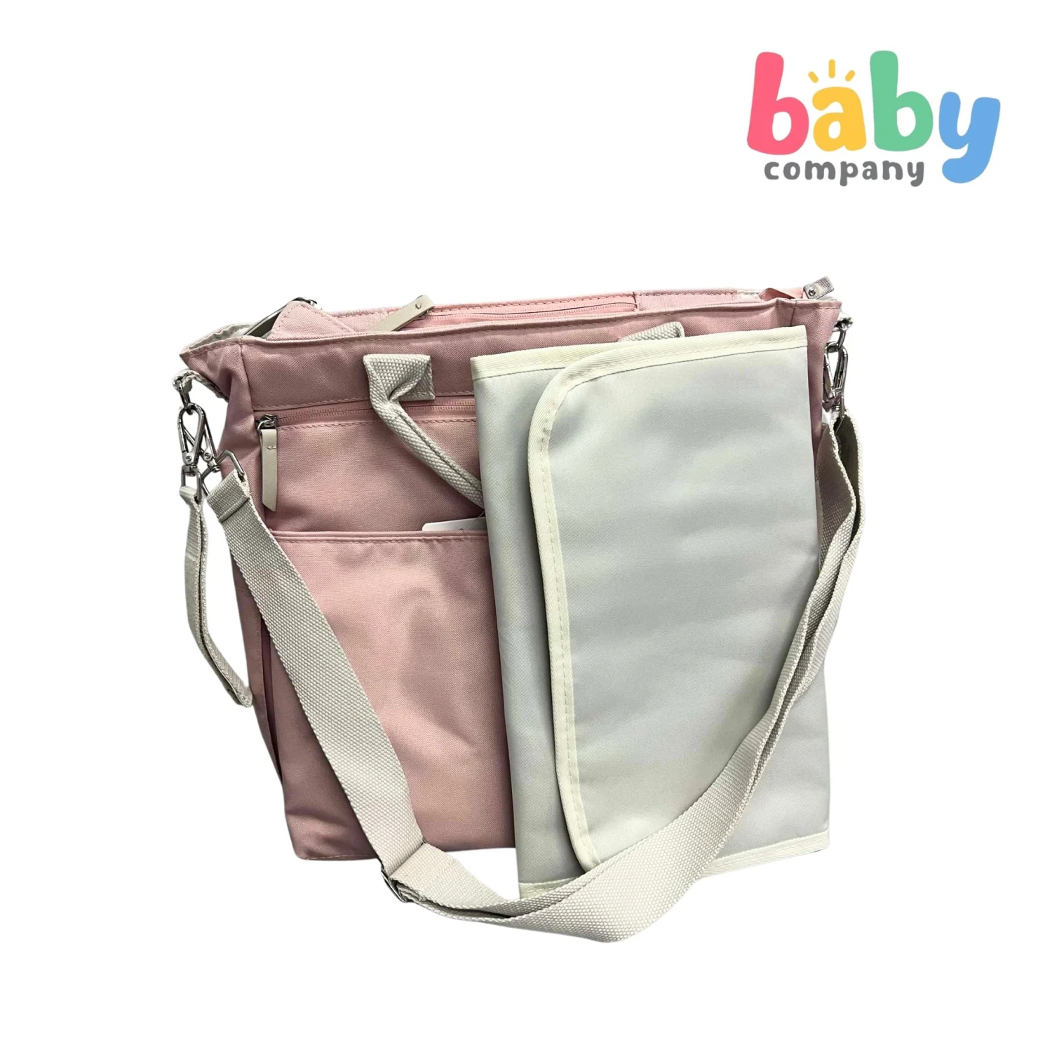Feeme Shoulder Diaper Bag - Pink 3 Feeme Shoulder Diaper Bag - Pink - Image 3