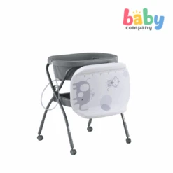 Baby Company Baby Bath Tub With Changing Table - Grey