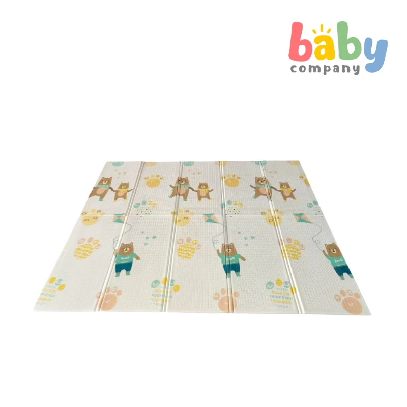 Baby Company Foldable Baby Playmat - Bear 1 Baby Company Foldable Baby Playmat - Bear