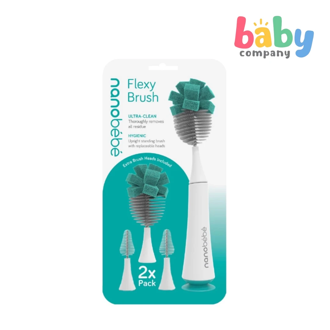 Nanobb Flexy Brush -Twin Pack- Teal 1 Nanobb Flexy Brush -Twin Pack- Teal