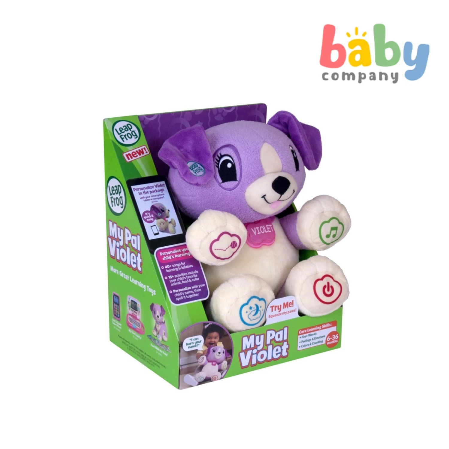 Leapfrog Toy My Pal Violet 2 Leapfrog Toy My Pal Violet - Image 2