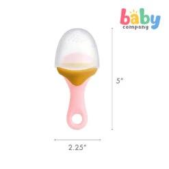 Boon Pulp Silicone Feeder - Orange & Pink (Pack Of 2) -VTech Shop 35023794 3