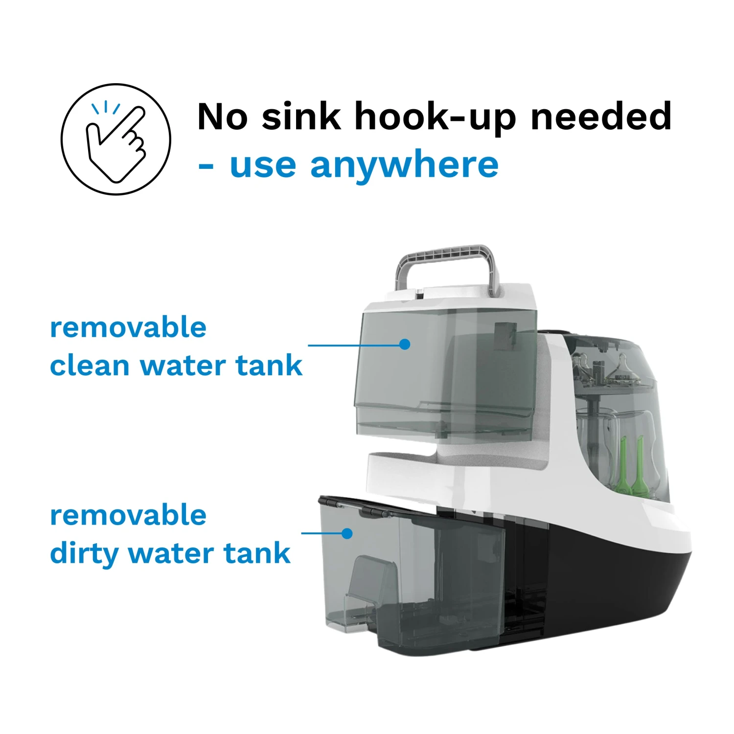 Baby Brezza Bottle Washer Pro 4 Baby Brezza Bottle Washer Pro - Image 4