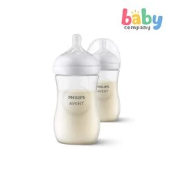 Philips Avent Natural Response Baby Bottle 1m+ - 9oz/260ml, Pack Of 2