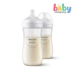 Philips Avent Natural Response Baby Bottle 3m+ - 11oz/330ml, Pack Of 2