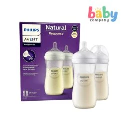 Philips Avent Natural Response Baby Bottle 3m+ - 11oz/330ml, Pack Of 2 -VTech Shop 39118074 3