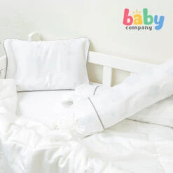 Sleepery Organic Bamboo Baby Bedding 5pc Set - Blue -VTech Shop 39118274 3 a22bd0d4 c1ac 4bc1 ab54 c036c9bd1d9a