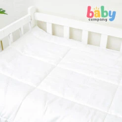 Sleepery Organic Bamboo Baby Comforter - White 5 Sleepery Organic Bamboo Baby Comforter - White -VTech Shop 39118279 3