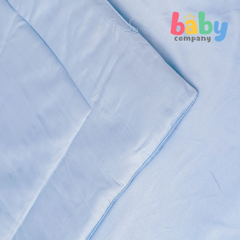 Sleepery Organic Bamboo Baby Comforter - Blue 3 Sleepery Organic Bamboo Baby Comforter - Blue - Image 3