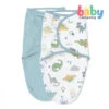 Swaddle Me Original Pack Of 2 - Tropical Dino