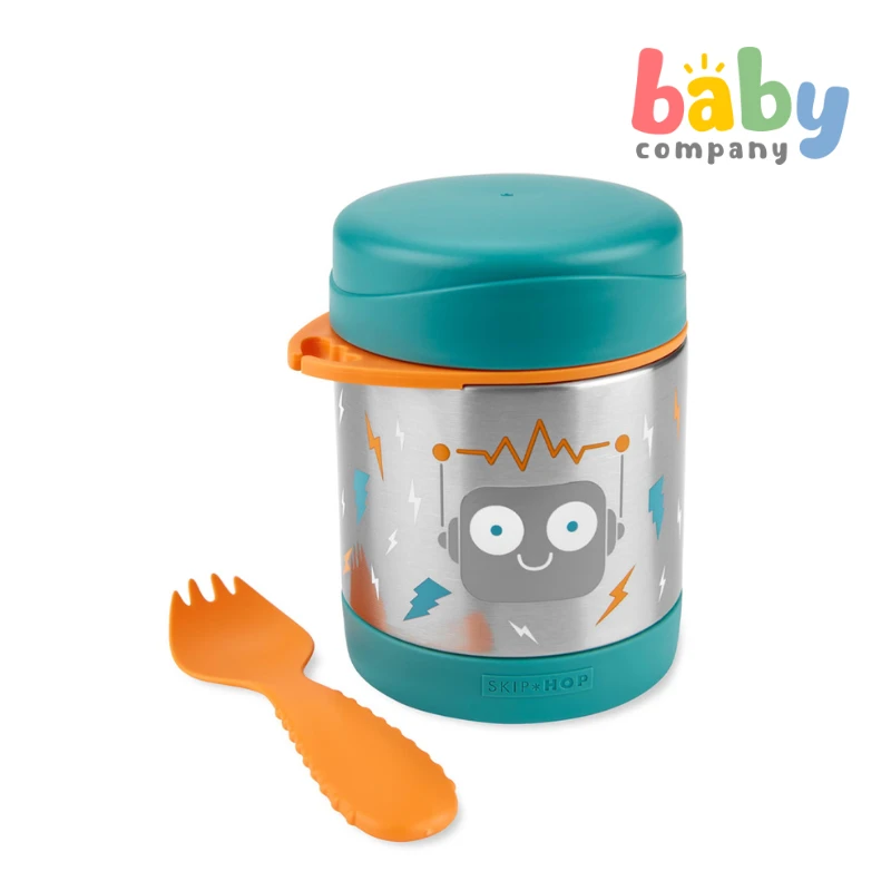 Skip Hop Spark Style Food Jar - Robot 1 Skip Hop Spark Style Food Jar - Robot