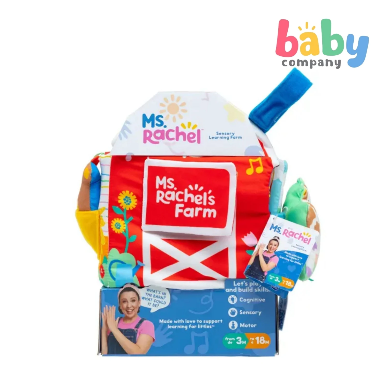 Ms. Rachel Sensory Learning Farm Toy 3 Ms. Rachel Sensory Learning Farm Toy - Image 3