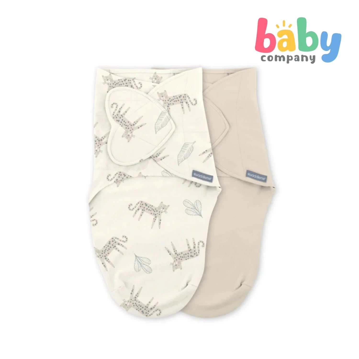 Swaddle Me Monogram Pack Of 2 - Born Free 1 Swaddle Me Monogram Pack Of 2 - Born Free