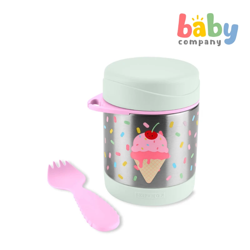 Skip Hop Spark Style Food Jar - Ice Cream 1 Skip Hop Spark Style Food Jar - Ice Cream