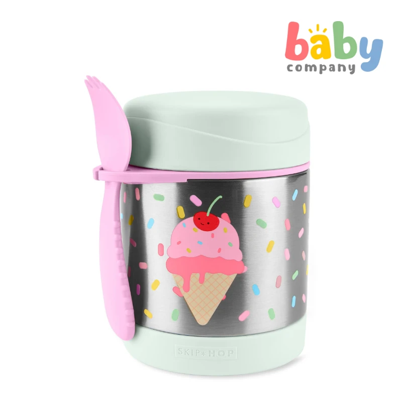 Skip Hop Spark Style Food Jar - Ice Cream 2 Skip Hop Spark Style Food Jar - Ice Cream - Image 2