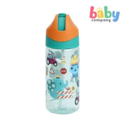 Marcus & Marcus GERMREPEL® Tritan Straw Bottle 400ml - Green