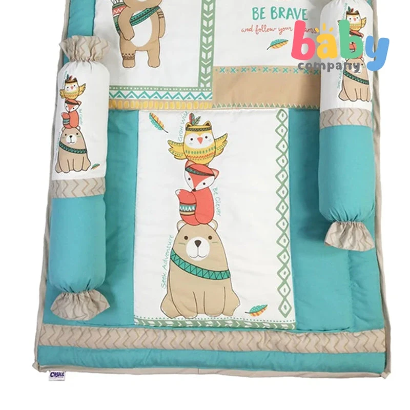 Castle For Baby 3pc Bedding Set 28x41 - Be Brave 2 Castle For Baby 3pc Bedding Set 28x41 - Be Brave - Image 2