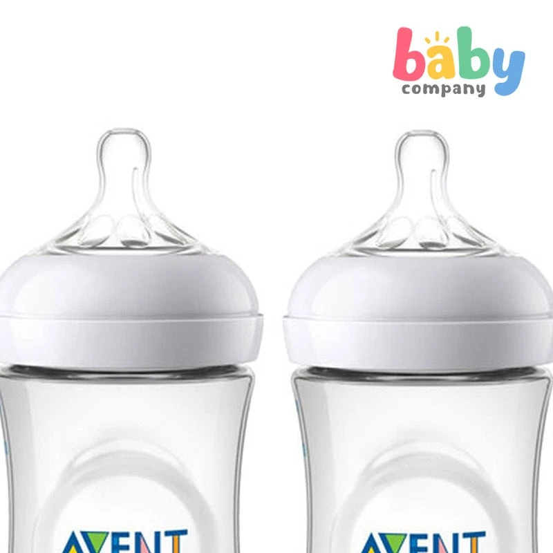 Philips Avent Natural Bottle 11oz Twin Pack 2 Philips Avent Natural Bottle 11oz Twin Pack - Image 2