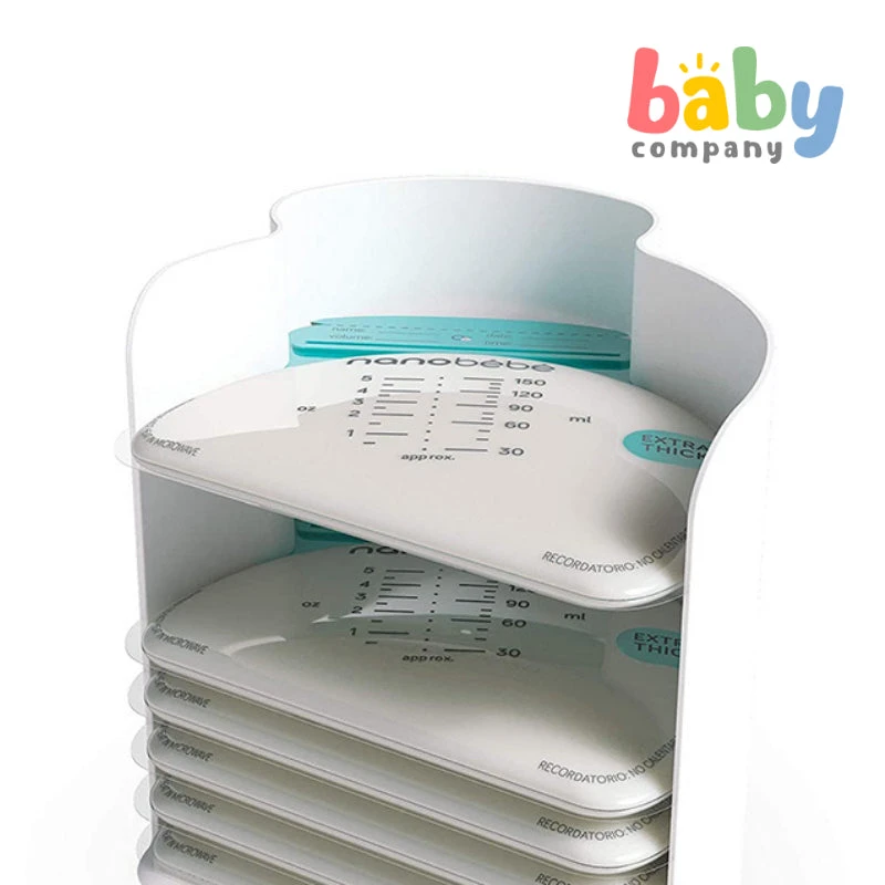 Nanobebe Breastmilk Storage Bags And Organizer 25pcs/pk 2 Nanobebe Breastmilk Storage Bags And Organizer 25pcs/pk - Image 2